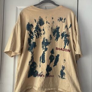 Aelfric Eden Beige and Blue Shadow Tee